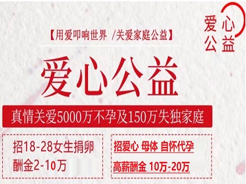 遂昌捐卵助孕生子 爱心志愿者招募